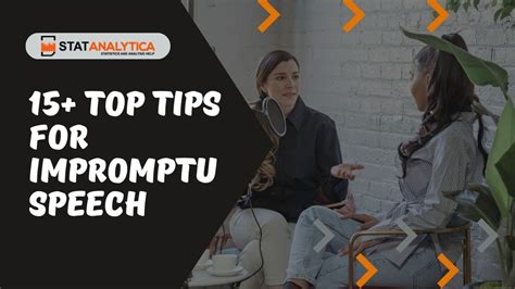 TIPS FOR IMPROMPTU SPEAKING .
